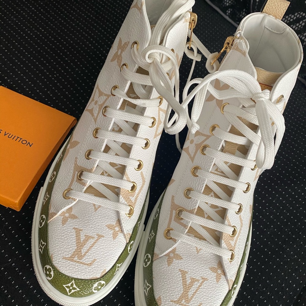 Louis Vuitton giant monogram stellar sneaker 38